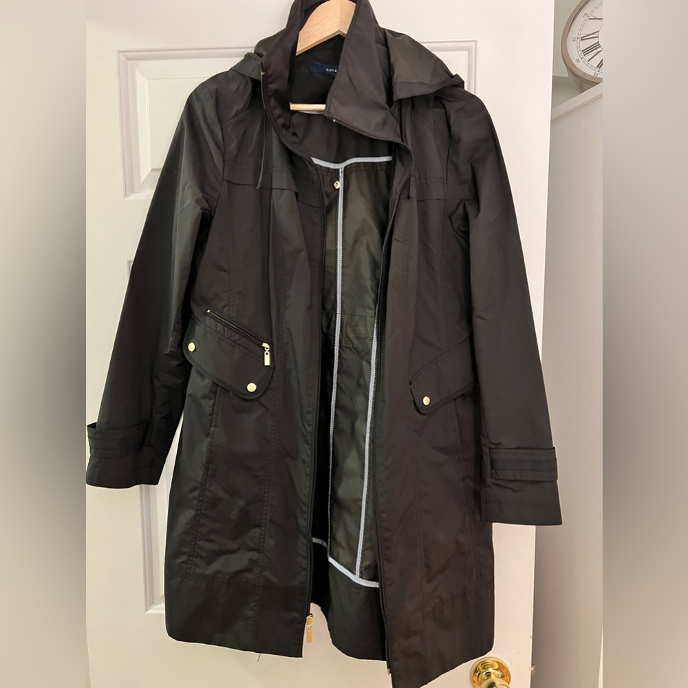 Cole Hann Liner Jacket in Black, Size Medium